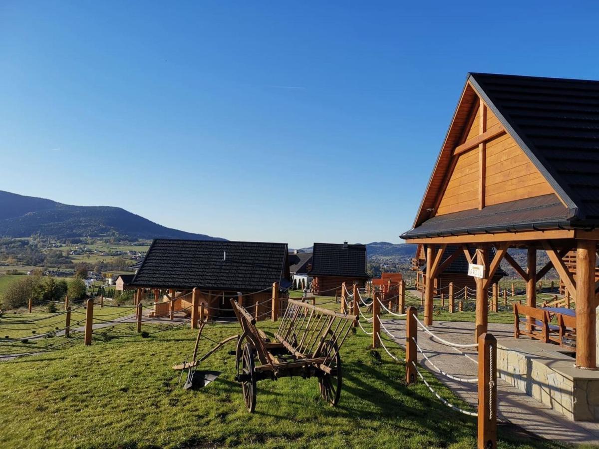 Domki Zagroda Domek Z Bala Z Basenem &Sauna & Jacuzzi & Balia Slopnice Exterior foto