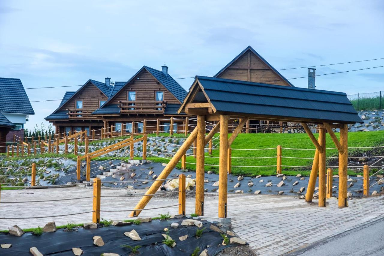 Domki Zagroda Domek Z Bala Z Basenem &Sauna & Jacuzzi & Balia Slopnice Exterior foto