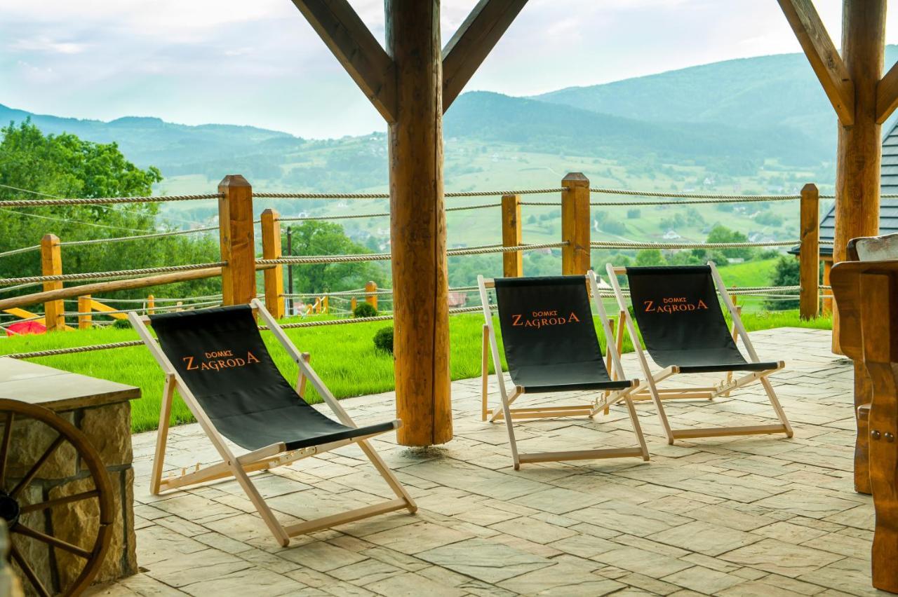 Domki Zagroda Domek Z Bala Z Basenem &Sauna & Jacuzzi & Balia Slopnice Exterior foto