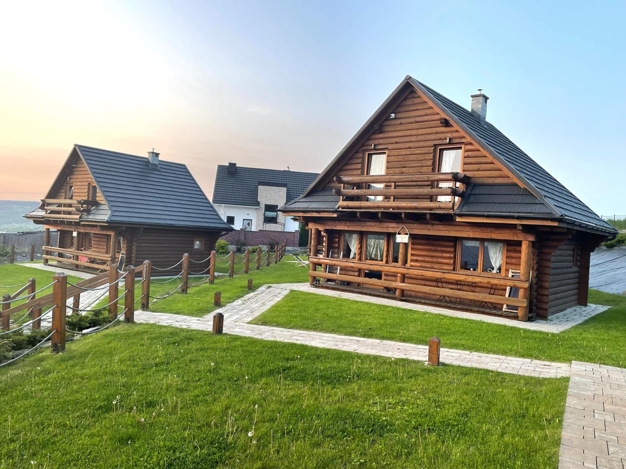 Domki Zagroda Domek Z Bala Z Basenem &Sauna & Jacuzzi & Balia Slopnice Exterior foto