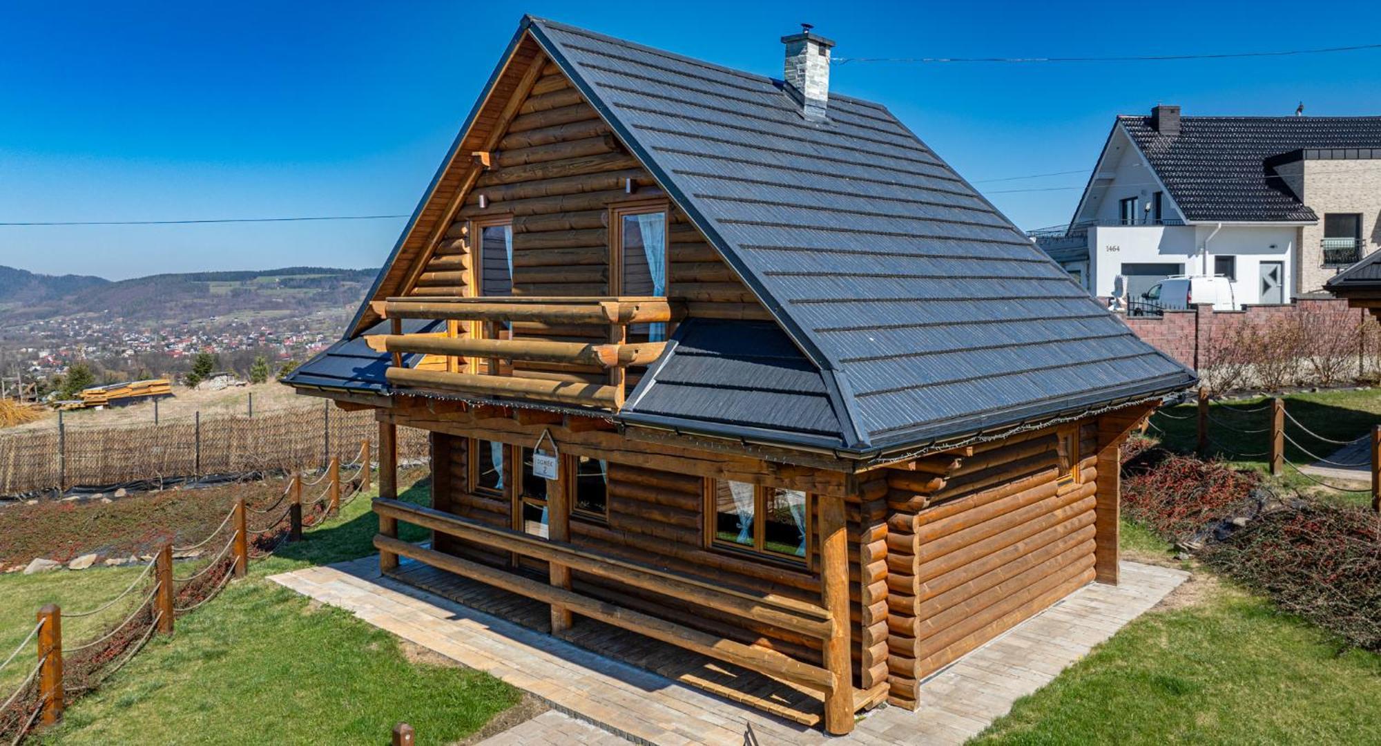 Domki Zagroda Domek Z Bala Z Basenem &Sauna & Jacuzzi & Balia Slopnice Exterior foto